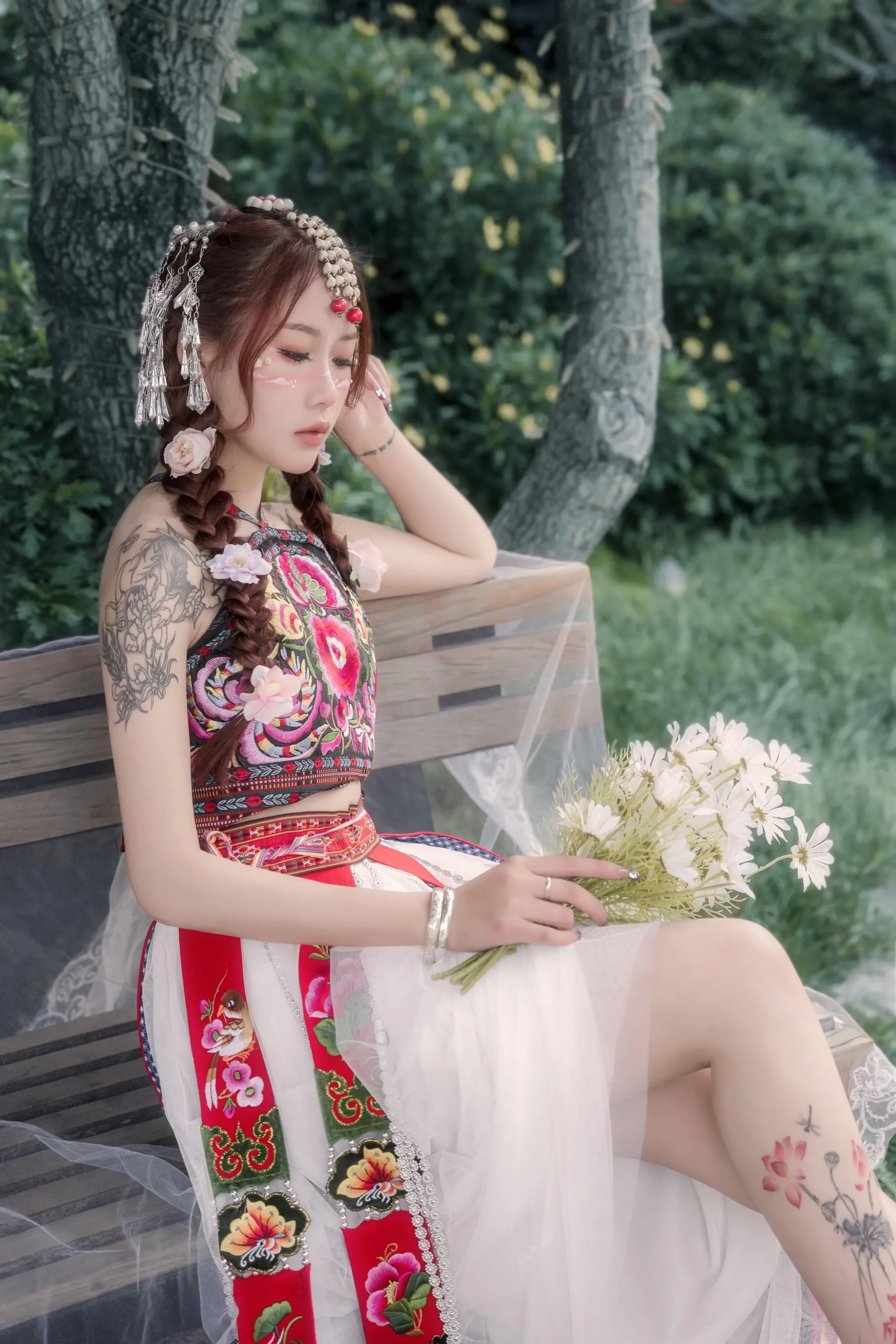 [艺图语] 2022.07.02 蔷薇少女 邓娃儿 [28P]插图4